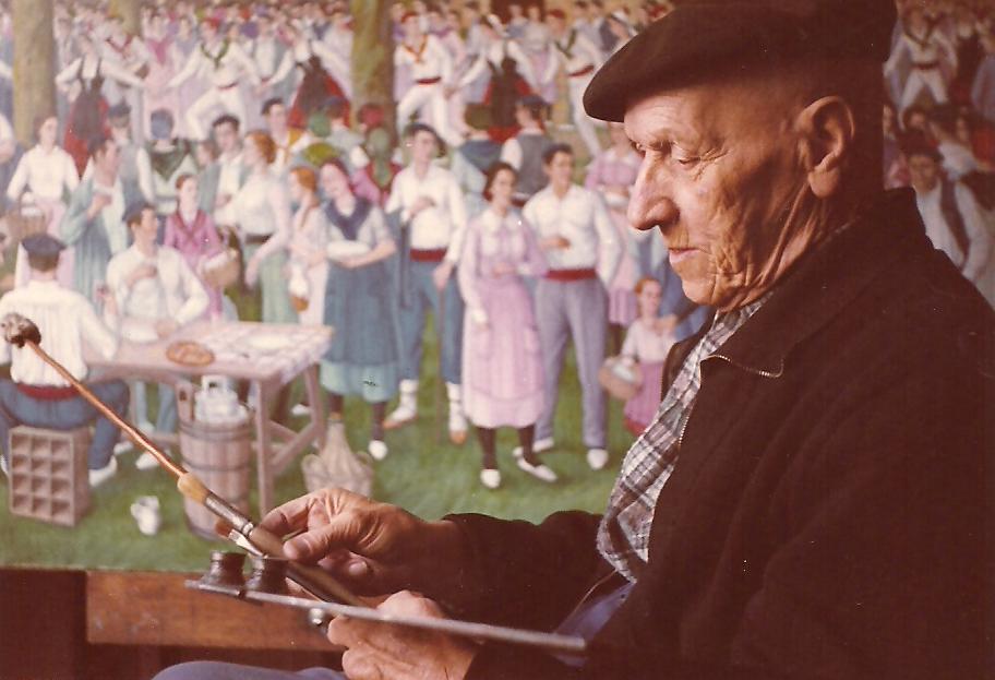 José_Arrue_en_1971_fotografiado_por_Gonzalo_Gómez_Arrue José_Arrue_en_1971_fotografiado_por_Gonzalo_Gómez_Arrue
